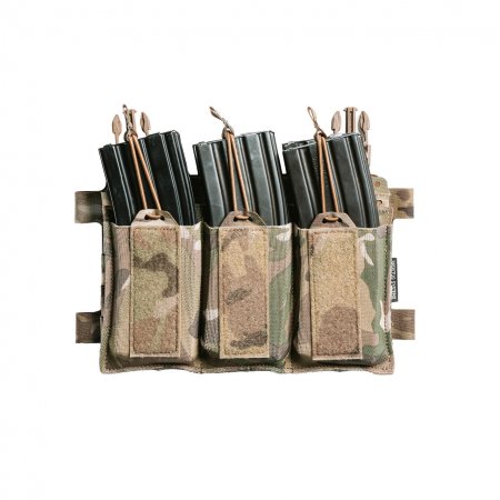Spiritus MOLLE Triple Elastic Mag Pouch 5.56 - Multicam