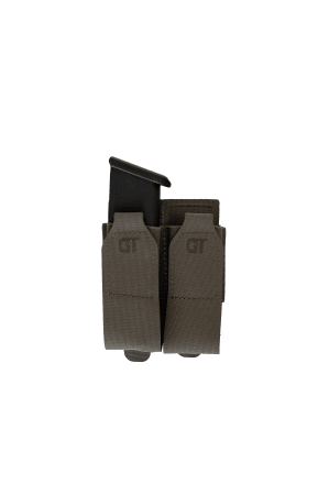 Gripen Tactical Elastisk Dubble Magasinficka Pistol Ranger Green