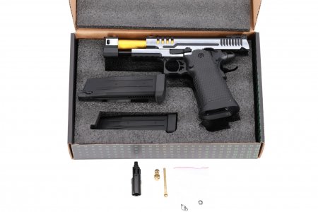 Specna Arms SA-VGP24 VAPOR GBB Pistol Black and silver