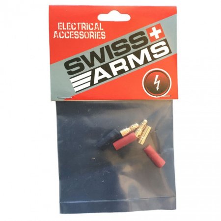 Swiss Arms 3,5 mm gold connectors - 2 sets
