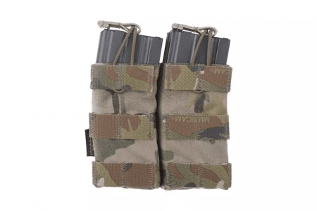 Emerson Double Open Top Pouch for M4/M16 Magazines - Multicam