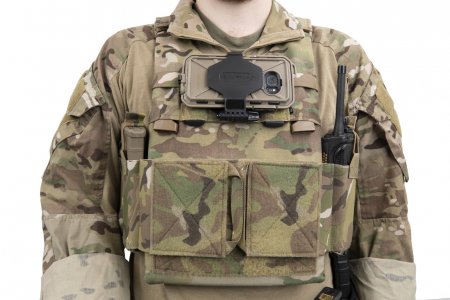 Spiritus LV-119 Front Overt Plate Bag (X-Large) - Multicam