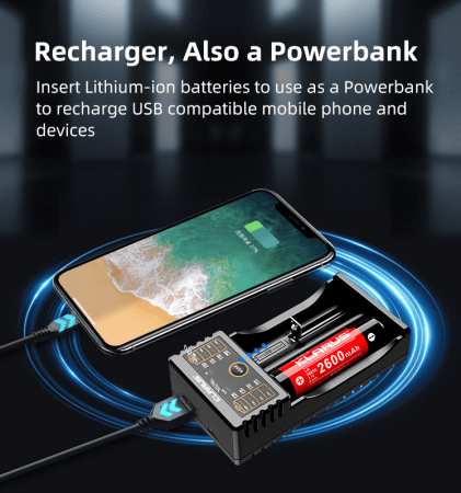 Klarus K2 V2 Battery Charger