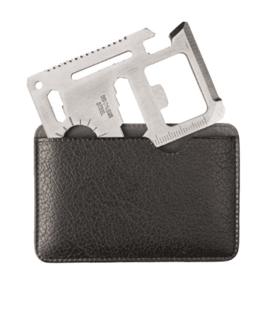 Miltec Survival Tool Card Blank With Pouch