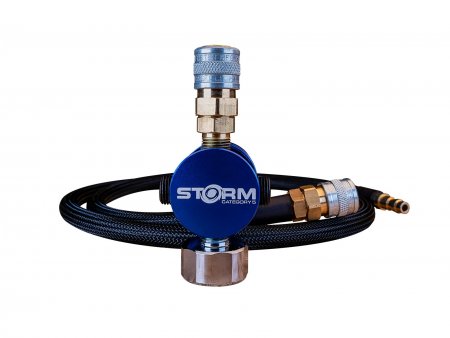 Wolverine Airsoft STORM CAT5 Regulator OnTank, with Remote Line