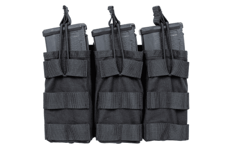 SATAC Triple open type loader for M4/M16 magazines Black