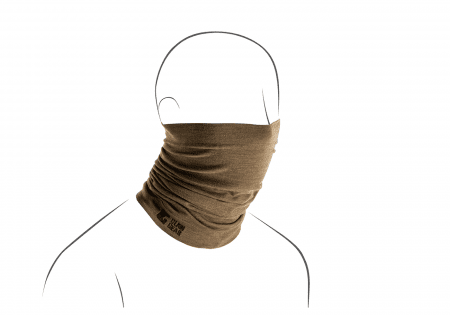 Clawgear Merino Seamless Neck Gaiter Stonegrey Olive One Size