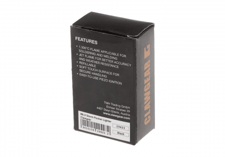 Mk.II Storm Pocket Lighter Black