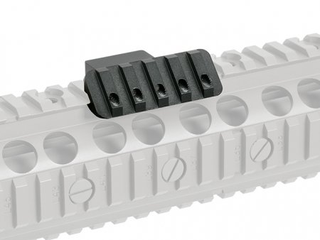 WADSN Offset Flashlight RIS Mount Black