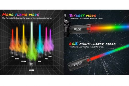 ACETECH Bifrost Tracer Unit Multi Color Flame Effect 