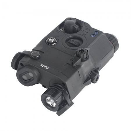 WADSN LA-5C UHP PEQ-15 Red Laser + IR Laser/IR LED Black