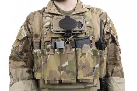 Spiritus LV-119 Front Overt Plate Bag (Large) - Multicam
