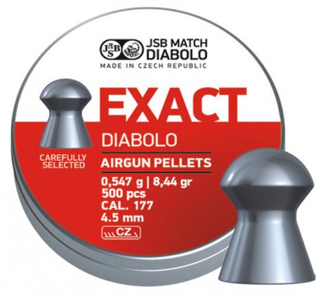 JSB Exact 4,5mm - 0,547g 500pcs