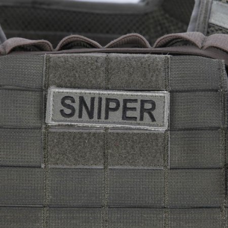 Snigel Litet snipermärke -12 Grå/Svart