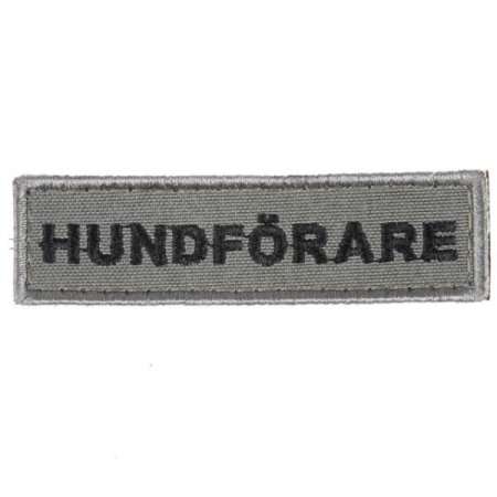 Snigel Hundförare patch, Small Tarmac - One size