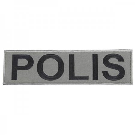 Snigel Stort Polismärke -12