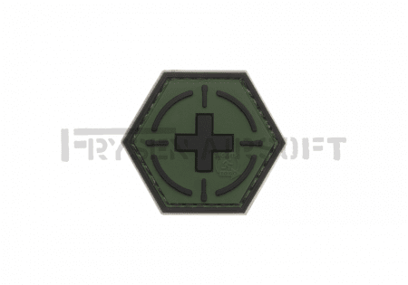 Tactical Medic Rubber Patch Forest
