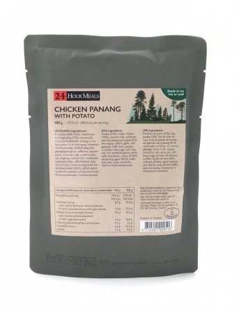 24 Hour Meals Chicken Panang with potatoes