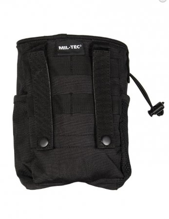 Miltec Black Molle Empty Shell Pouch
