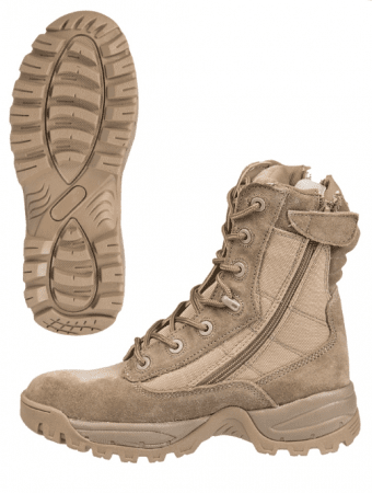 Miltec COYOTE TACTICAL BOOTS TWO-ZIP 42