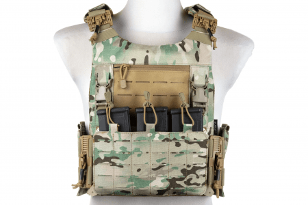 Specna Arms Tactical QR Plate Carrier Vest Multicam