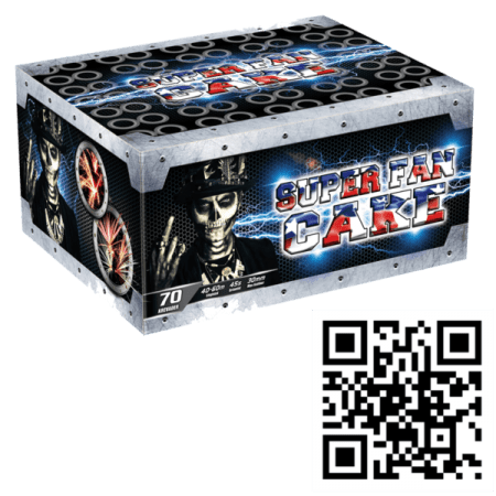 Super Fan Cake 70 Krevader