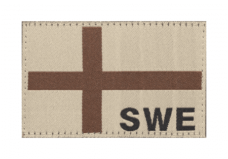 Clawgear Sweden Flag Patch Desert