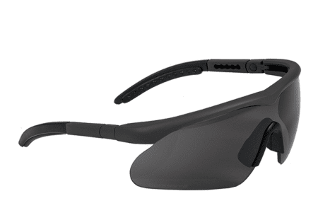 BLACK SAFETY GOGGLES SWISS EYE® RAPTOR