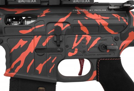 Phylax ONE O.E., Cerakote Tiger Orange