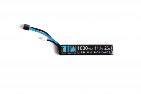 Titan LiPo 1000mAh 11.1v 25C Stick T-Plug
