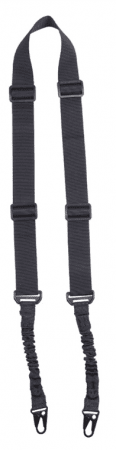 Miltec Black Tacital Sling With Bungee 2-Point