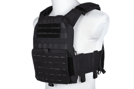 SATAC Plate Carrier Tactical Advanced Vest Black