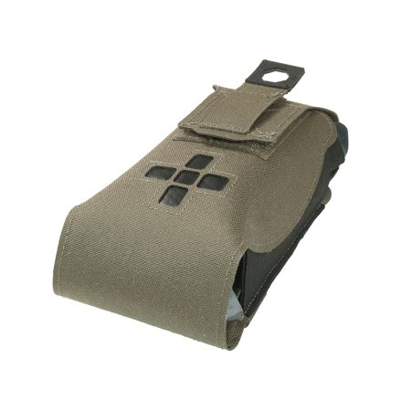 Warrior Laser Cut Small Horizontal Individual First Aid Kit Pouch Ranger Green
