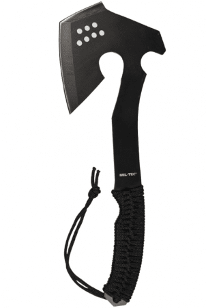 Miltec Black Paracord Axe w. Pouch