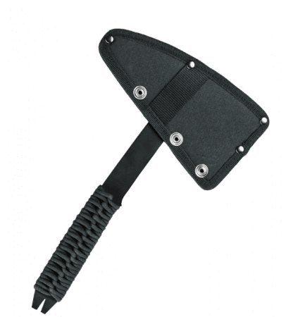 Miltec Black paracord axe with pouch